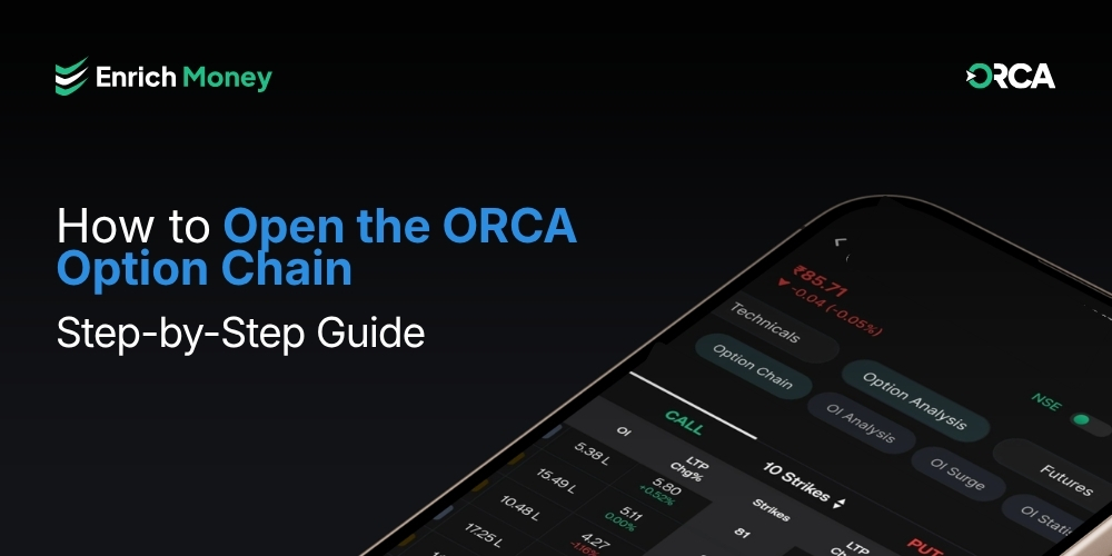 How to open the ORCA Option Chain